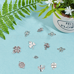 Tibetan Style Alloy Pendants & Links&nbsp;PALLOY-SC0002-68AS