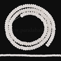 1 Strand Natural White Jade Beads Strands&nbsp;G-TA0002-79