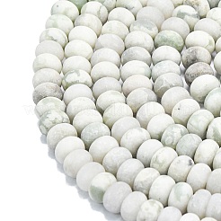Natural Peace Jade Beads Strands&nbsp;G-P575-A25-8x5mm