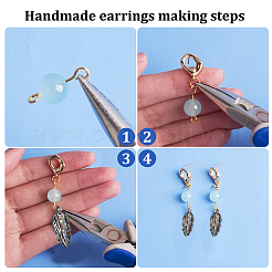 天然パウア貝ペンダント6個  葉  24x9x2mm&nbsp;FIND-AR0002-18