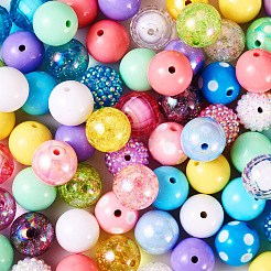82Pcs 32 Style Mixed Style Acrylic Beads&nbsp;MACR-TA0001-23