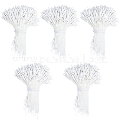 綿とジェッソの造花芯5束  ホワイト  56~57x0.5~2mm  400個/バンドル&nbsp;DIY-GF0013-35B