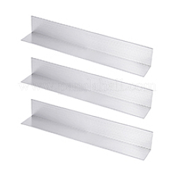 アルミ合金L字型アングル3個  プラチナ  330x50x2mm&nbsp;DIY-PH0034-69