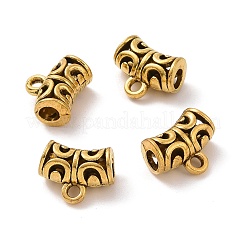 Tibetan Style Alloy Tube Bails&nbsp;FIND-H038-54AG