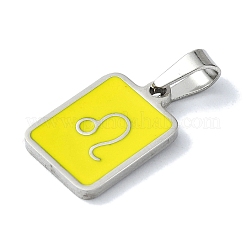 304 Stainless Steel Pendants&nbsp;STAS-C097-56P-04