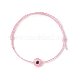 Resin Evil Eye Braided Bead Bracelet&nbsp;BJEW-JB09961