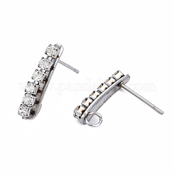 304 Stainless Steel Stud Earrings Findings&nbsp;STAS-N092-140