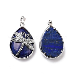 Natural Lapis Lazuli Pendants&nbsp;G-G900-01P-02