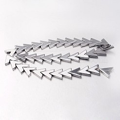 Electroplate Non-magnetic Synthetic Hematite Bead Strands&nbsp;G-F300-21-01