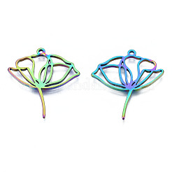 Ion Plating(IP) 201 Stainless Steel Pendants&nbsp;X-STAS-N098-048M