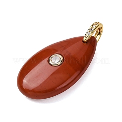 Natural Red Jasper Pendants&nbsp;G-B188-01G-09