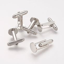 Flat Round Bass Cuff Button&nbsp;KK-J184-31P-1