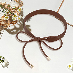 Bowknot PU Leather Wrap Around Waist Bands&nbsp;AJEW-WH20054-086C