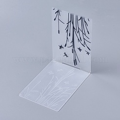 Transparent Clear Plastic Stamp/Seal&nbsp;X-DIY-WH0110-04A