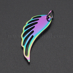Ion Plating(IP) 201 Stainless Steel Pendants&nbsp;STAS-R111-JA559