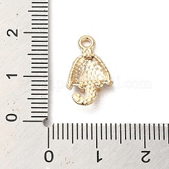 Alloy Enamel Pendant Rhinestone Settings&nbsp;ENAM-E064-24KCG-02