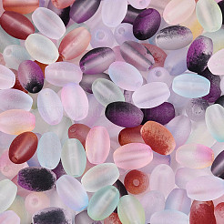 Frosted Glass Seed Beads&nbsp;SEED-N008-05