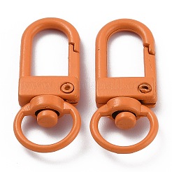 Zinc Alloy Baking Paint Swivel Snap Hooks Clasps&nbsp;X-PALLOY-H194-A