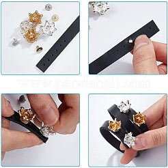 20 Sets 2 Colors Alloy Shoe Buckle Clips&nbsp;FIND-WR0003-04