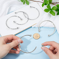6Pcs Brass Cuff Bangle Making&nbsp;KK-BBC0022-74