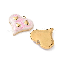 304 Stainless Steel Enamel Pendants&nbsp;STAS-U057-07G-A