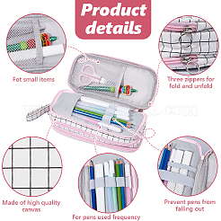 1Pc Canvas Pen Bag for Student&nbsp;FIND-GF0008-05A