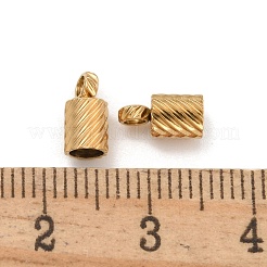 Ion Plating(IP) 304 Stainless Steel Cord Ends&nbsp;STAS-Z084-07G-01A