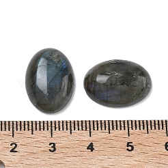 天然石ラブラドライトカボション  オーバル  18x13x6mm&nbsp;G-F815-01C