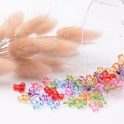 Transparent Acrylic Plastic Tri Beads for Christmas Ornaments Making&nbsp;X-PL699M