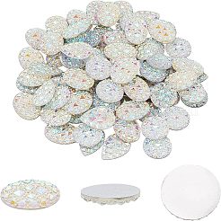 90Pcs 3 Style Resin Cabochons&nbsp;CRES-CA0001-04
