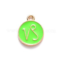 Alloy Enamel Pendants&nbsp;ENAM-S124-01B-06E