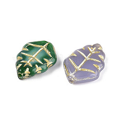 Leaf Glass Beads&nbsp;GLAA-T025-51M