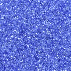 MIYUKIデリカビーズ  シリンダー  日本製シードビーズ  11/0  （db1405)トランスペアレントペールスカイブルー  1.3x1.6mm  穴：0.8mm  約2000PCS /ボトル  10 G /ボトル&nbsp;SEED-JP0008-DB1405