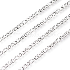 Tarnish Resistant 304 Stainless Steel Figaro Chain&nbsp;CHS-M003-12P-D