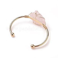 Long-Lasting Plated Brass Cuff Bangles&nbsp;X-BJEW-F394-A05