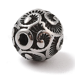 Retro 304 Stainless Steel Beads&nbsp;STAS-C109-18AS