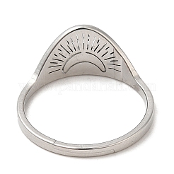 Non-Tarnish 304 Stainless Steel Adjustable Rings&nbsp;RJEW-K245-54P