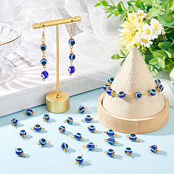 200Pcs Evil Eye Resin Beads Connector Charms&nbsp;RESI-HY0001-05
