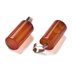 Natural Red Agate(Dyed & Heated) Pendants&nbsp;G-B127-17P-06