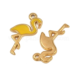 304 Stainless Steel Enamel Pendants&nbsp;STAS-G363-19G-02