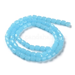 Imitation Jade Glass Bead Strands&nbsp;GLAA-G112-02A