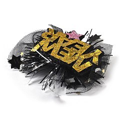 New Year's party Iron Hair Clip&nbsp;OHAR-R102-01H