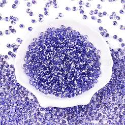 6/0 Baking Paint Transparent Fringe Glass Seed Beads&nbsp;X1-SEED-N006-06I