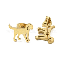304 Stainless Steel Stud Earrings&nbsp;EJEW-G384-01E