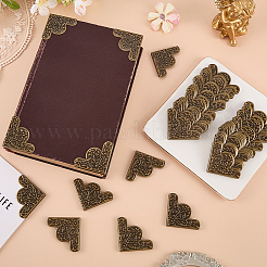 50Pcs Iron Triangle Corner Protector for Wood Box&nbsp;IFIN-FG0001-07AB