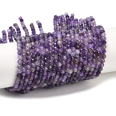 Natural Amethyst Beads Strands&nbsp;G-A252-A03-01-1