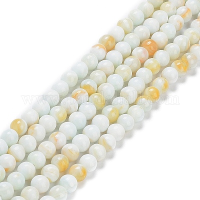 Glass Round Beads Strands&nbsp;GLAA-M044-01D-1
