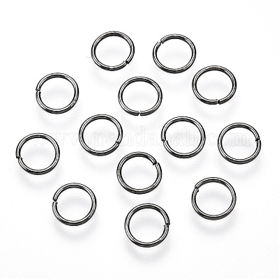 Iron Open Jump Ring&nbsp;IFIN-T019-6mm-B-1