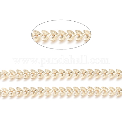 Brass Handmade Cobs Chains&nbsp;X-CHC-G006-13G-1