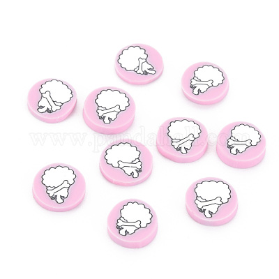 Handmade Polymer Clay Cabochons&nbsp;CLAY-N006-96-1
